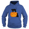 Image of Halloween Cat and Pumpkin 1