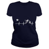 Image of Duck Hunting Heartbeat Shirt T-Shirt