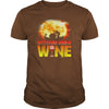 Image of WITCHES BREW WINE T SHIRT HALLOWEEN COSTUME GIFT