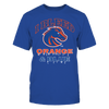 Image of I Bleed Boise State Orange and Blue