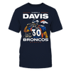 Image of Denver Broncos - Terrell Davis - Player Portrait