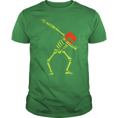 Halloween Dabbing Skeleton Pumpkin