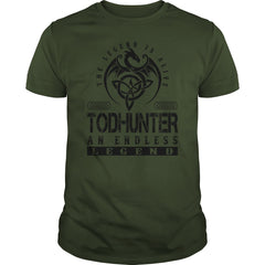 TODHUNTER Shirts - Legend Alive TODHUNTER Name Shirts