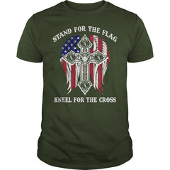 CHICAGO WHITE SOX FANS STAND FOR THE FLAG KNEEL FOR THE CROSS