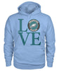 Image of Philadelphia Eagles Love Shirt With Logo Limit Edition 2018