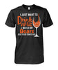 Image of Chicago Bears I Just Want To Drink Wine And Watch My Bears Beat Your Team's Ass