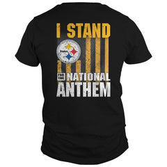 i stand for the national anthem  steelers