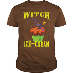 Happy Halloween Trick Or Treat Witch Ice-Cream