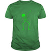 Image of Glow Party Supplies - Halloween Dabbing Skeleton tshirt
