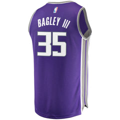 Marvin Bagley III Sacramento Kings Purple Jersey 2018 - 2019