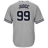 Image of Aaron Judge New York Yankees Majestic Road Cool Base Replica Player Jersey - Gray