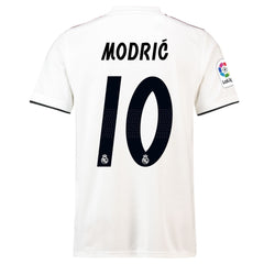 Luka Modric Real Madrid 2018/19 Home Player Jersey – White