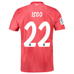Francisco Isco Real Madrid  2018/19 Third Player Jersey – Red