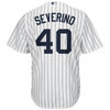 Image of Luis Severino New York Yankees Majestic Cool Base Home Player Jersey - White
