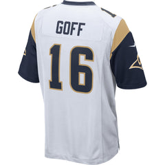 Los Angeles Rams Jared Goff White Jersey 2018 - 2019