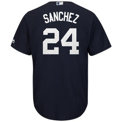 Gary Sanchez New York Yankees Majestic Fashion Official Cool Base Replica Player Jersey - Navy