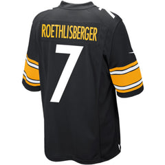 Pittsburgh Steelers Ben Roethlisberger Black  JERSEY 2018 - 2019