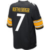 Image of Pittsburgh Steelers Ben Roethlisberger Black  JERSEY 2018 - 2019