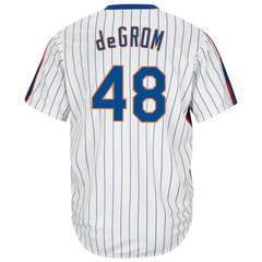 Jacob deGrom New York Mets Majestic Official Cool Base Player Jersey - White