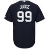 Image of Aaron Judge New York Yankees Majestic Fashion Official Cool Base Player Replica Jersey - Navy