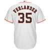 Image of Justin Verlander Houston Astros Majestic Home Cool Base Player Jersey - White