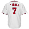 Image of Trea Turner Washington Nationals Majestic Home Cool Base Player Jersey - White