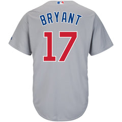 Kris Bryant Chicago Cubs Majestic Cool Base Player Jersey - Gray