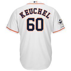 Dallas Keuchel Houston Astros Majestic 2017 World Series Champions Cool Base Player Jersey - White