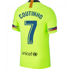Philippe Coutinho Barcelona 2018/19 Away Player Jersey – Green