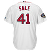 Image of Chris Sale Boston Red Sox Majestic 2018 World Series Cool Base Player Jersey – White