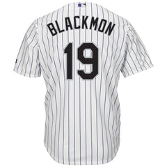 Charlie Blackmon Colorado Rockies Majestic Cool Base Player Jersey - White