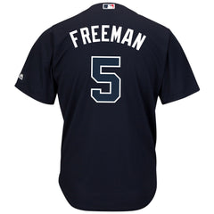Freddie Freeman Atlanta Braves Majestic Cool Base Player Jersey - Navy