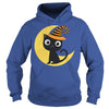 Image of Halloween Black Cat and Moon