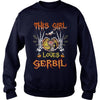 Image of This Girl Loves Gerbil Halloween