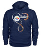 Image of Pittsburgh-steelers Love Collection T-shirt 2018