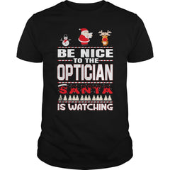 Be Nice To The Optician Santa Is Watching Christmas