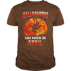 Image of HALLOQUEENS ARE BORN IN APRIL T SHIRT