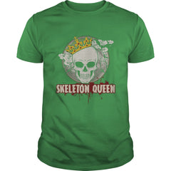 Skeleton Queen T-Shirt Halloween Party