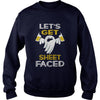 Image of Halloween Funny Alcohol Sheet Faced Halloween Beer T-shirt