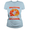 Image of HALLOQUEENS ARE BORN IN OCTOBER T SHIRT