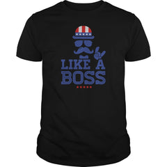 Like a USA America American sir boss t-shirts T-Shirts