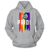 Image of Grunge LGBT Pride Flag - Colorado State Rams