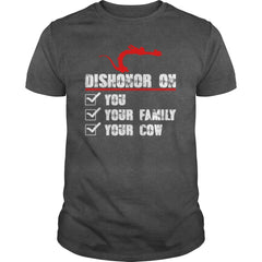 Dishonor On Shirt