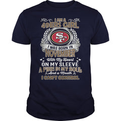 i am a 49ers girl  november