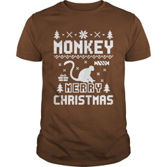 MONKEY UGLY CHRISTMAS SWEATER