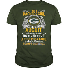 i am a packers girls  august