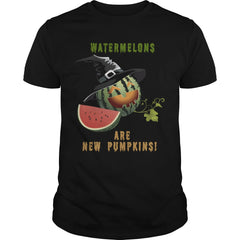 Unique original funny no pumpkin watermelon halloween t shirt