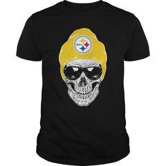 NFL-STEELERS 079 SKULL BEANIE