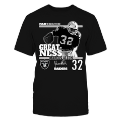 OFFICIAL NFL RAIDERS #32 MARCUS ALLEN - GREATNESS  Shirts and more