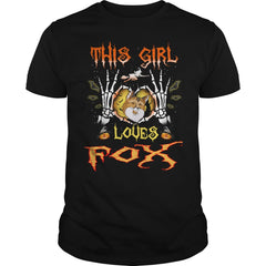 This Girl Loves Fox Halloween